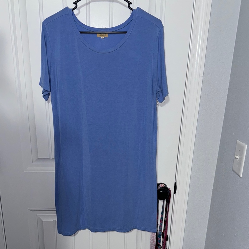 Piko short sleeve dress